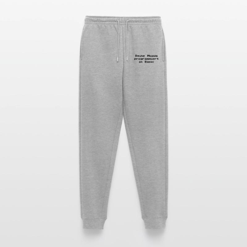 Deine Mudda programmiert in Basic Männer Premium Bio Jogginghose