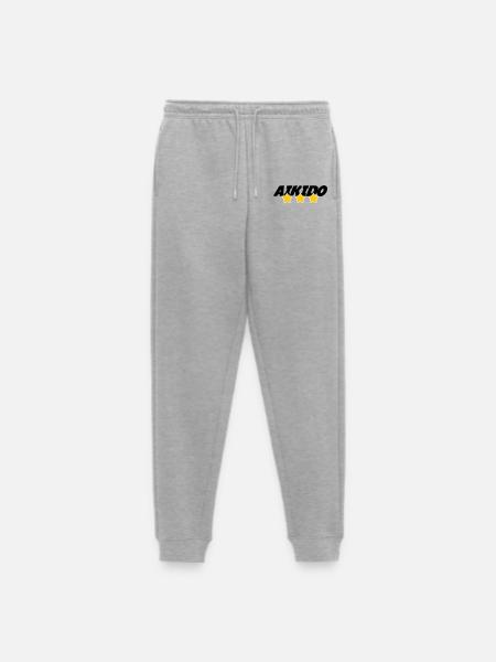 Aikido - Martial Art - Aikido - Men's Premium Organic Joggers - heather grey