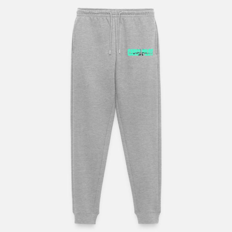 Cargo pilot C-17 - Männer Premium Bio Jogginghose - Grau meliert