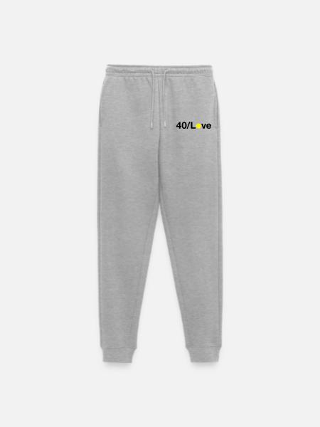 Tennis Tennis Game - Men's Premium Organic Joggers - heather grey