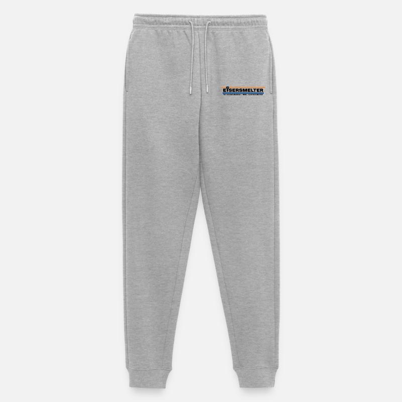 Eisersmelter 1882 - Männer Premium Bio Jogginghose - Grau meliert