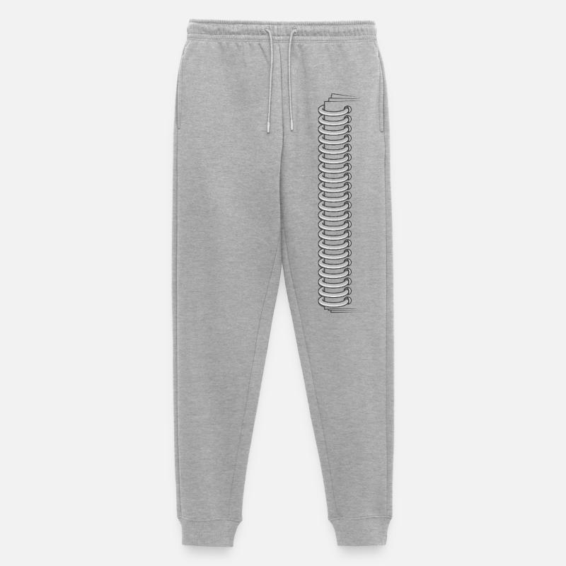 POST-SCRIPTUM - Pantalon de jogging Premium bio Homme - gris chiné