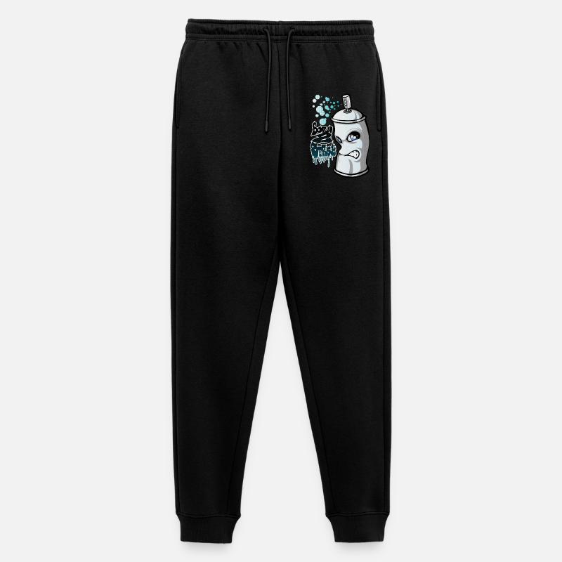 Spray and graffiti - Männer Premium Bio Jogginghose - Schwarz