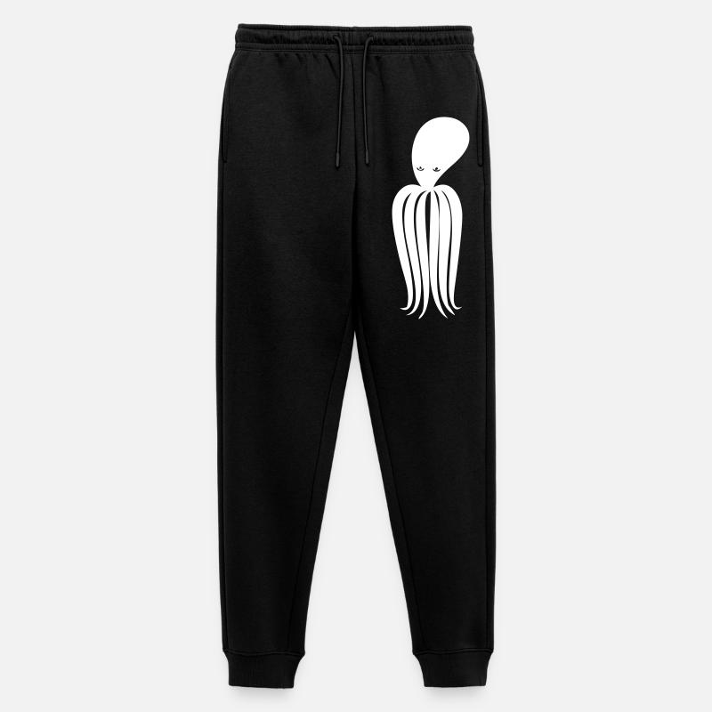Octopus Krake Tintenfisch - Männer Premium Bio Jogginghose - Schwarz