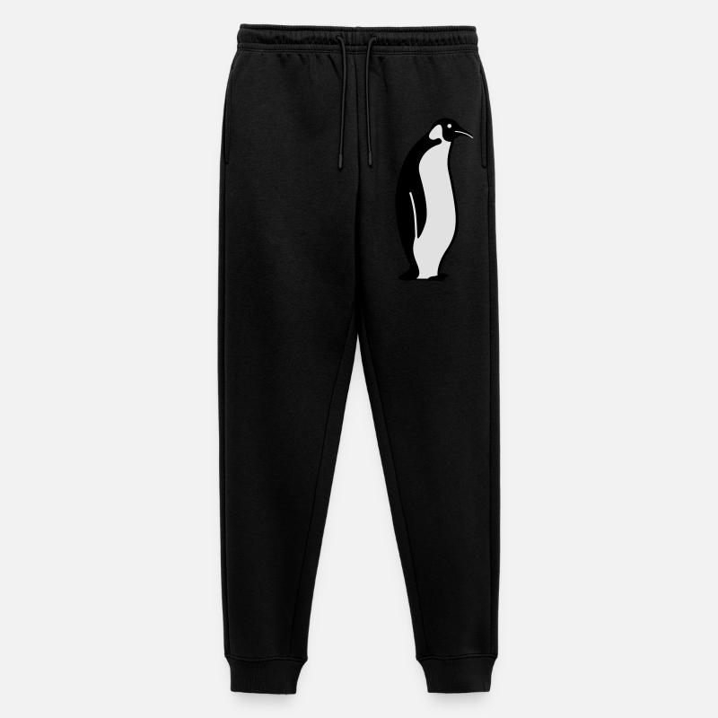 Pinguin pinguïn - Männer Premium Bio Jogginghose - Schwarz
