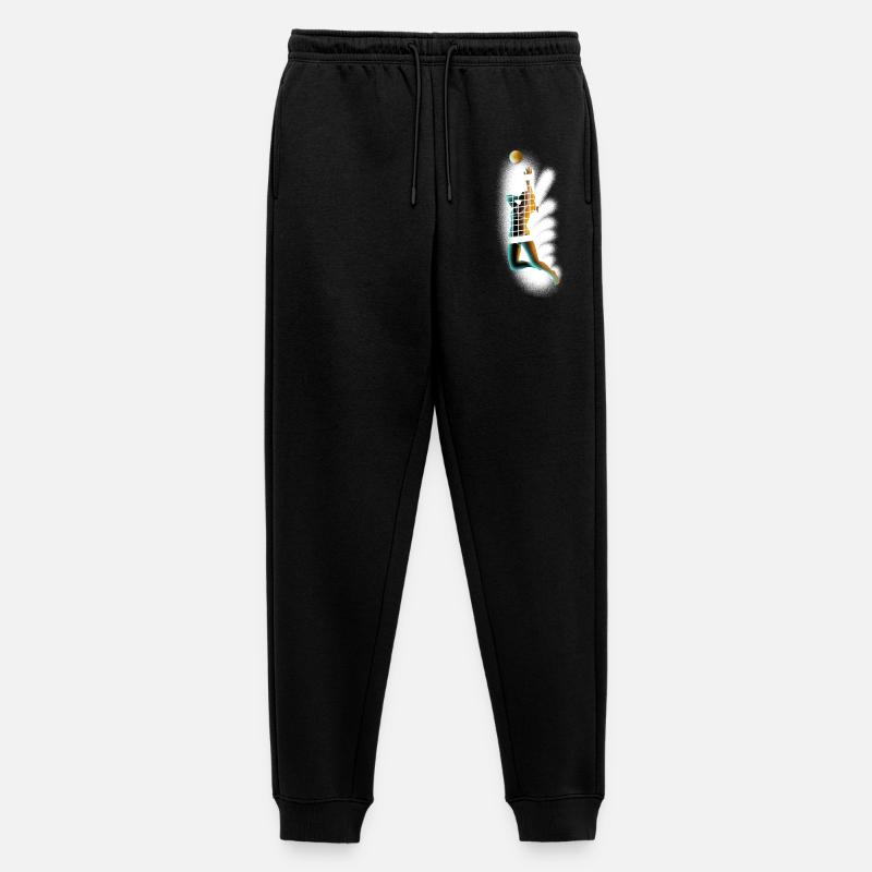Volleyball - Männer Premium Bio Jogginghose - Schwarz