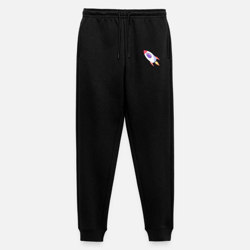 Space Rocket Pop Comic - Pantalon de jogging Premium bio Homme - noir