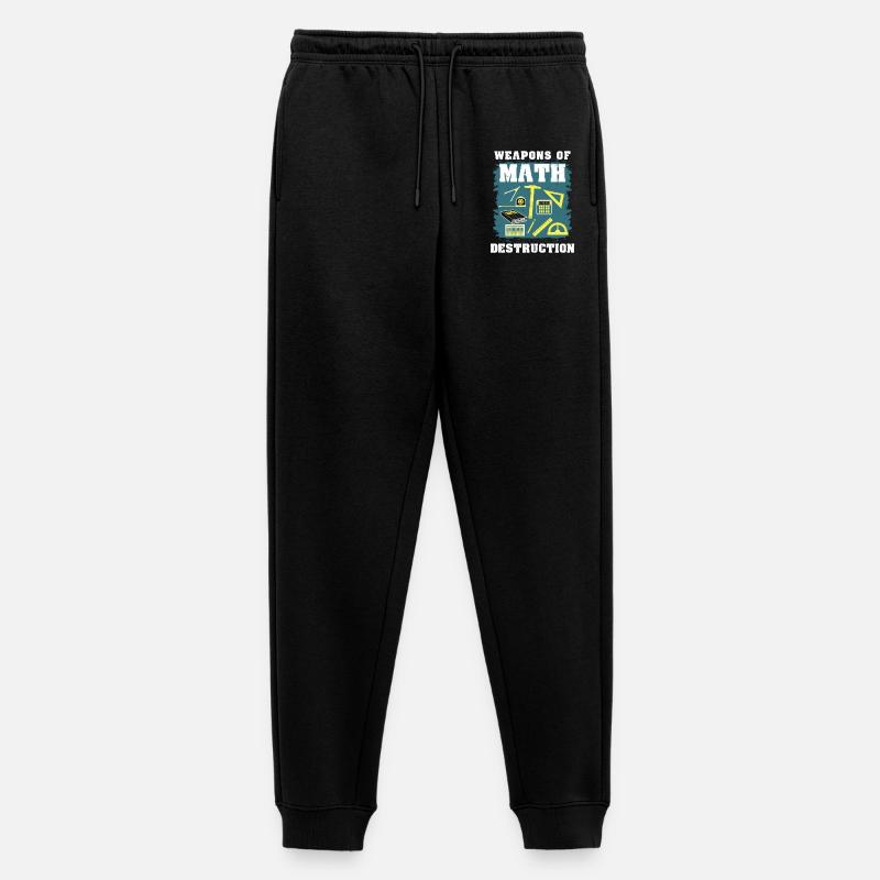 Math math gift - Men's Premium Organic Joggers - black