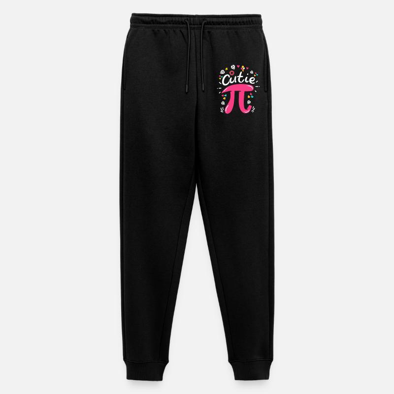 Pi day Pi math - Men's Premium Organic Joggers - black