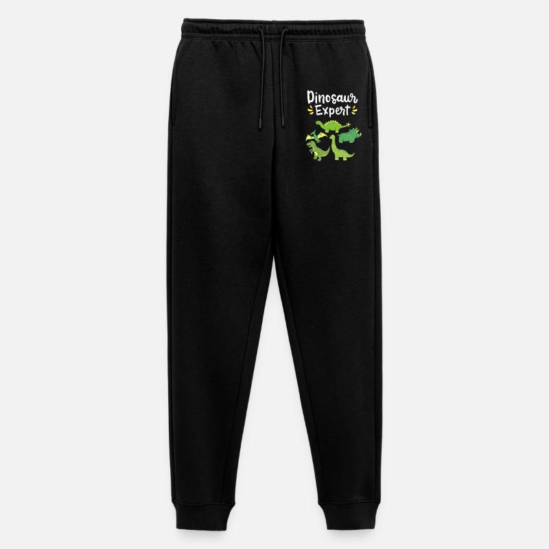 Paleontologist Dinosaurs - Men's Premium Organic Joggers - black