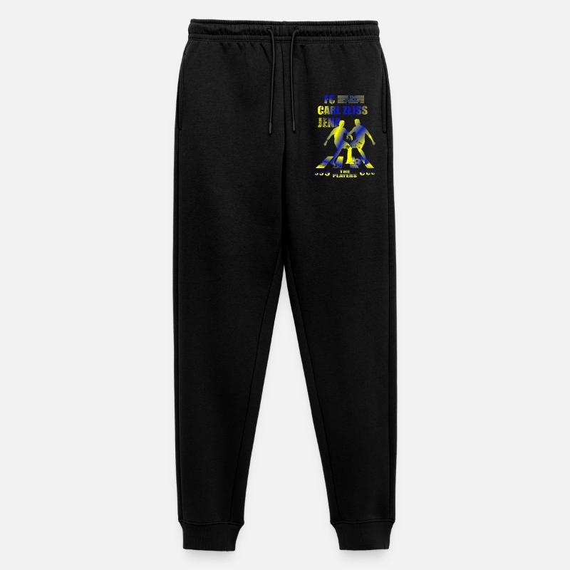 FC Carl Zeiss Jena - Männer Premium Bio Jogginghose - Schwarz
