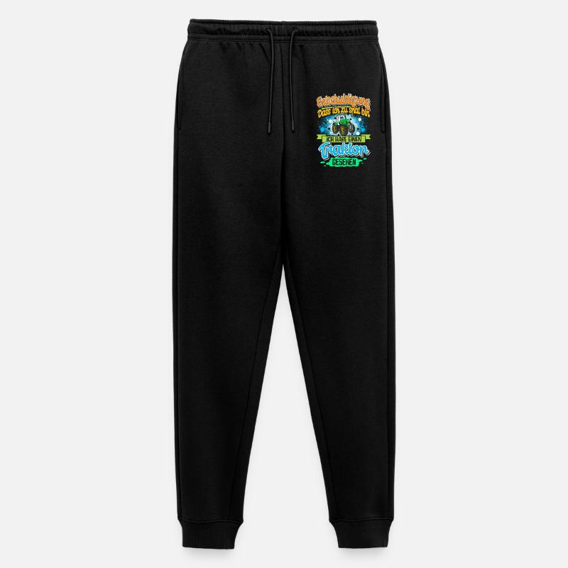Traktor Lustiger Spruch Kinder - Männer Premium Bio Jogginghose - Schwarz