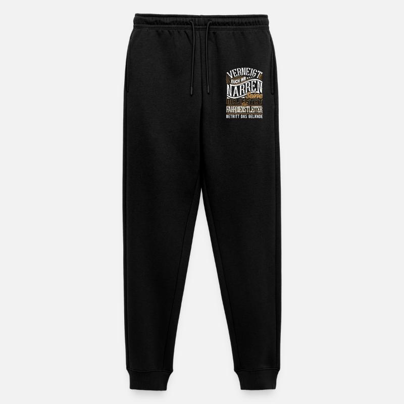 Fahrdienstleiter - Männer Premium Bio Jogginghose - Schwarz