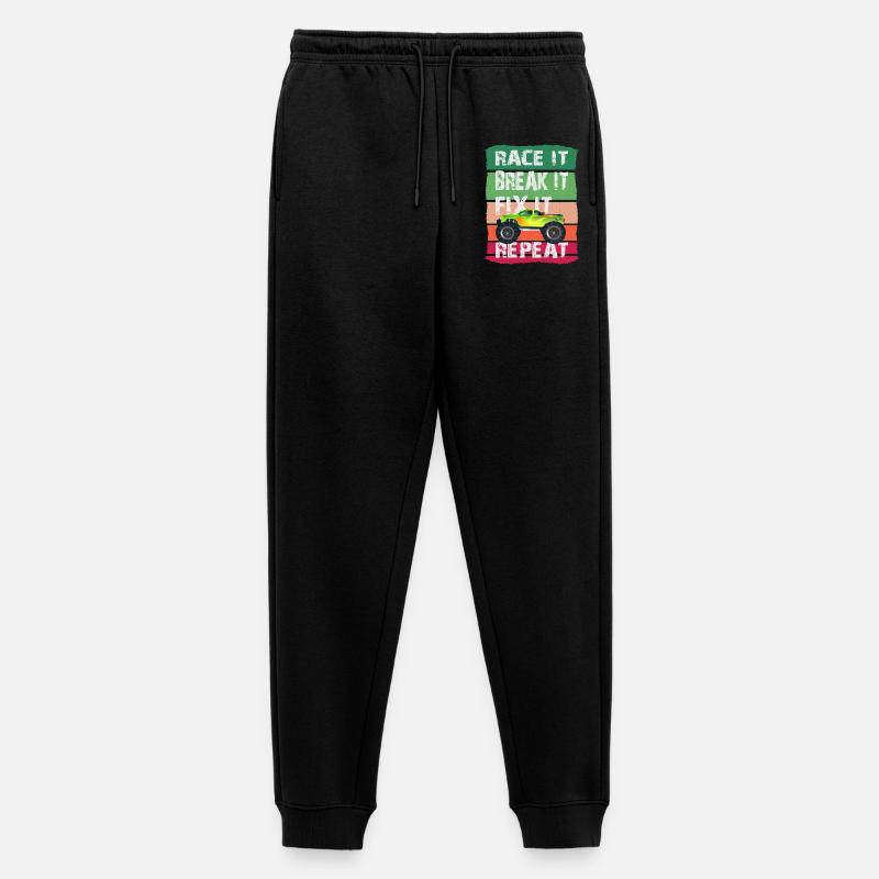 RC Modell Auto - Männer Premium Bio Jogginghose - Schwarz