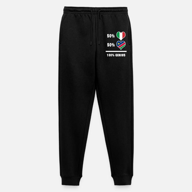 Brilliant Italien und Namibia / Geschenk - Männer Premium Bio Jogginghose - Schwarz