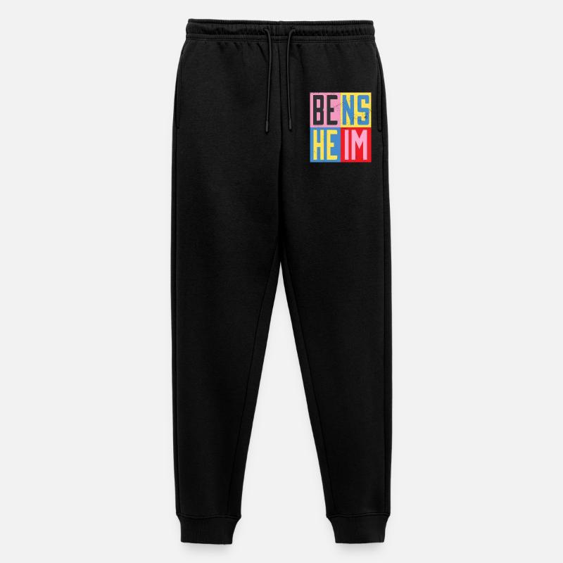 Bensheim Städte Design - Männer Premium Bio Jogginghose - Schwarz
