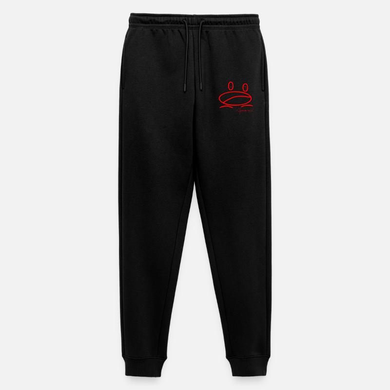 Froschmini - Ranunculus Oophagus - Männer Premium Bio Jogginghose - Schwarz