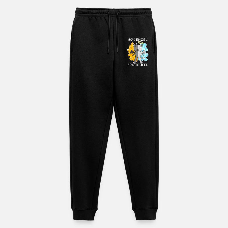 Katze Katzenrasse Britisch Kurzhaar - Männer Premium Bio Jogginghose - Schwarz