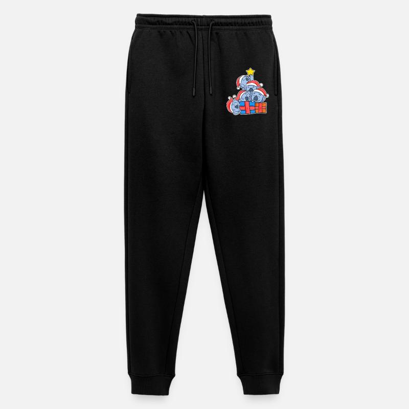 Weihnachten Weihnachtsbaum Koala - Koalas - Männer Premium Bio Jogginghose - Schwarz