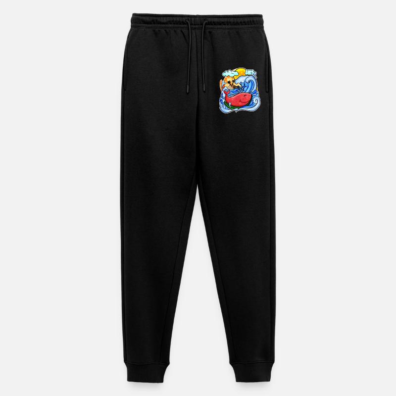 Baleine pastèque - Pantalon de jogging Premium bio Homme - noir