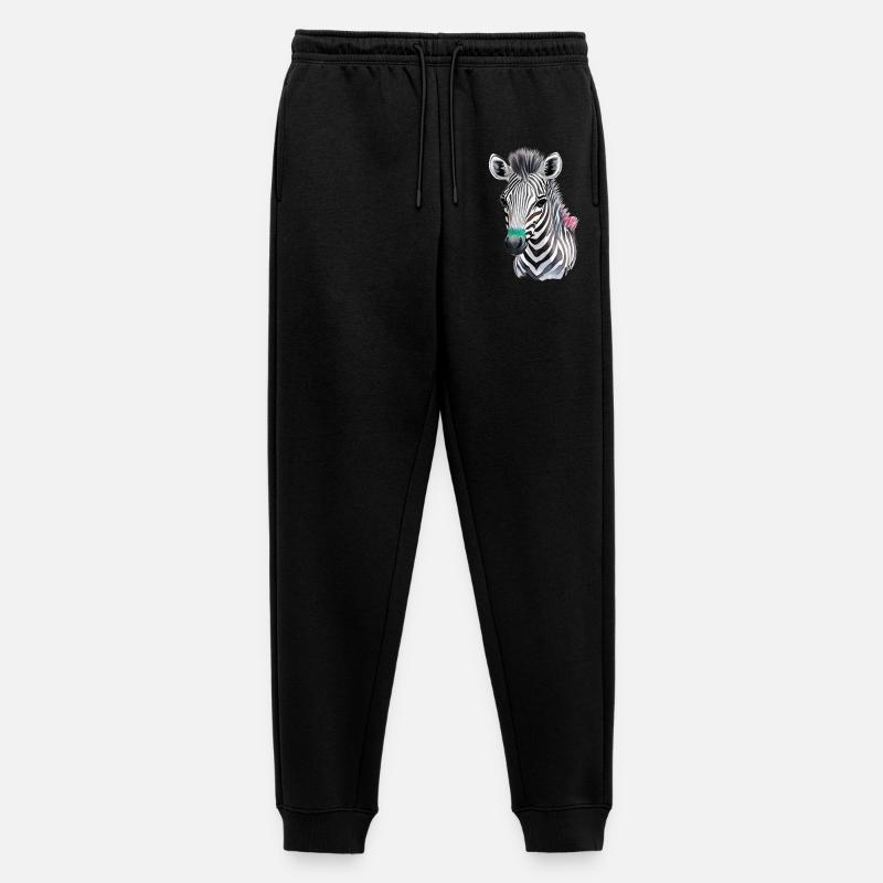 Puledri Zeba - Pantaloni da jogging ecologici premium da uomo - nero
