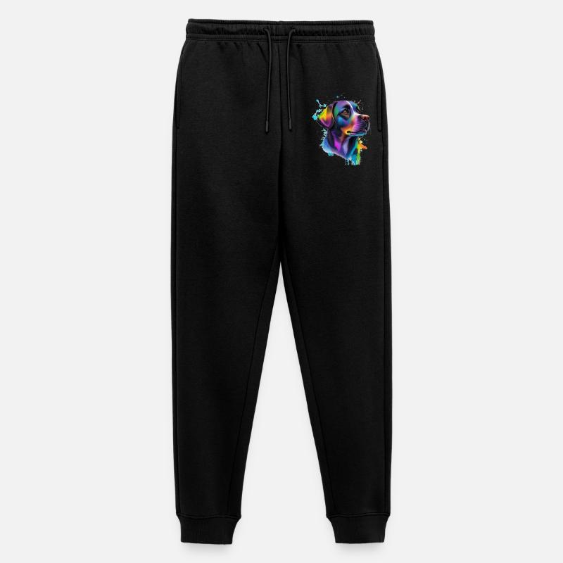 Labrador - Männer Premium Bio Jogginghose - Schwarz