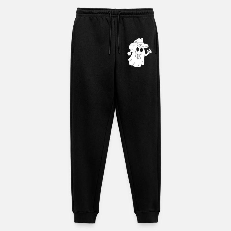 Cowboy-Geist - Männer Premium Bio Jogginghose - Schwarz