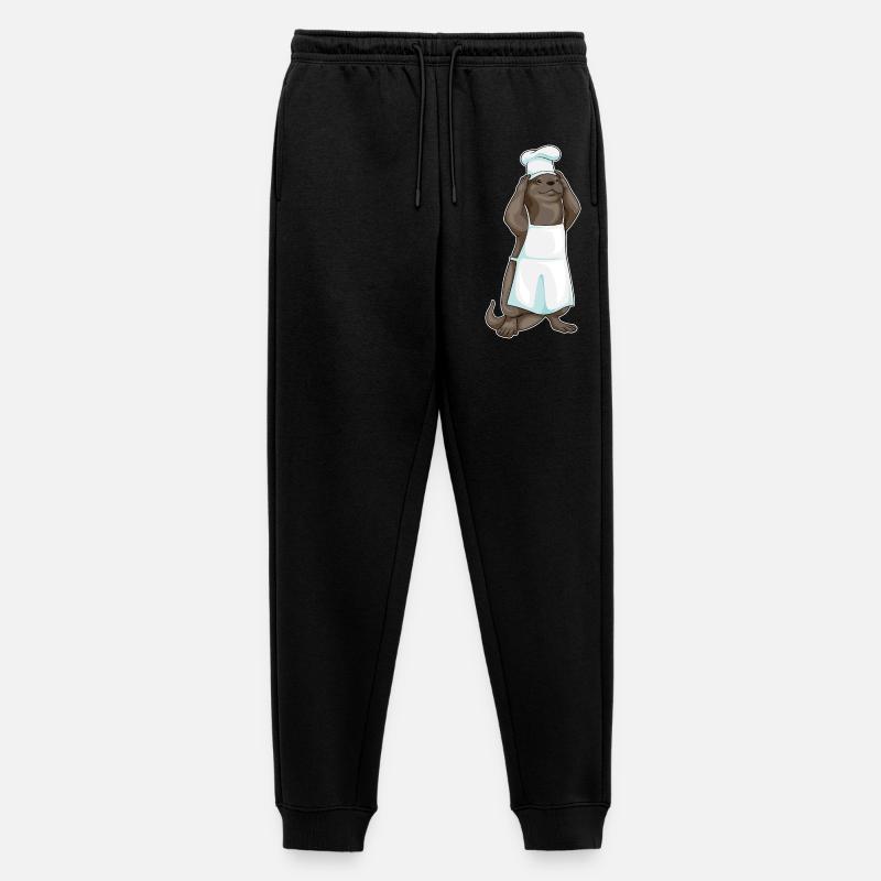 Chef Chef Cuisson Chef Cuisson - Pantalon de jogging Premium bio Homme - noir
