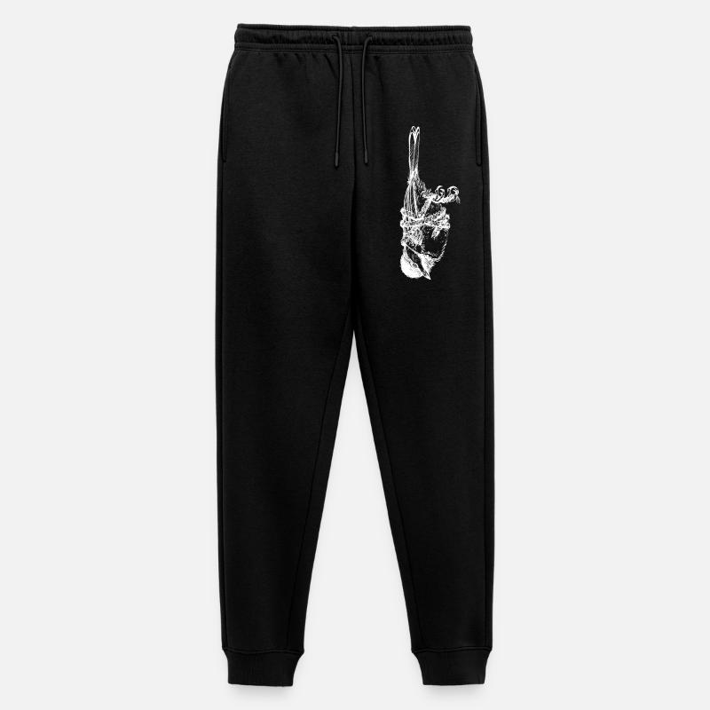 Vogel - Männer Premium Bio Jogginghose - Schwarz