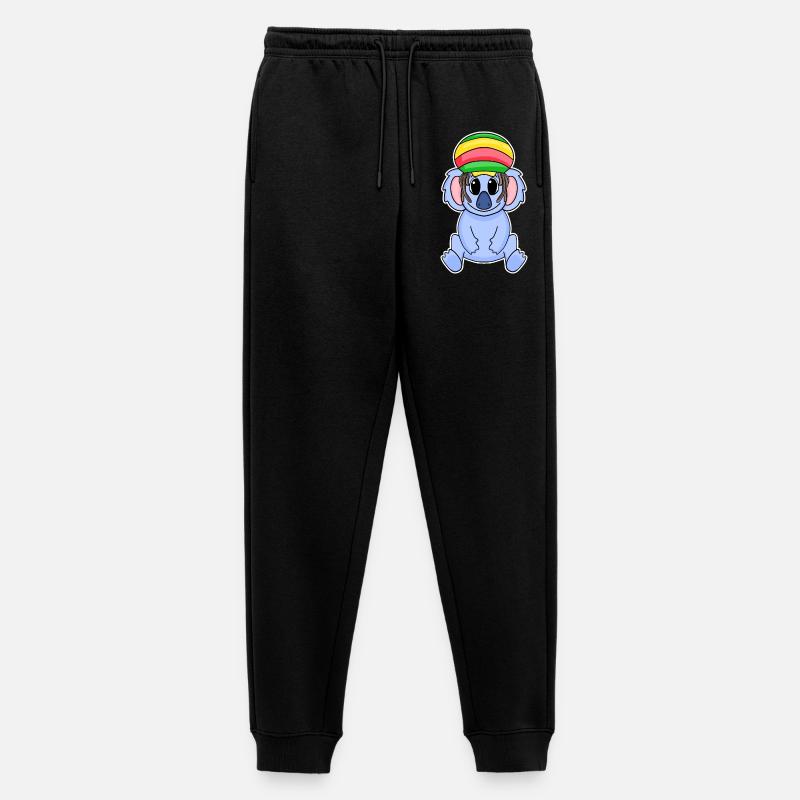 Rasta Koala - Männer Premium Bio Jogginghose - Schwarz