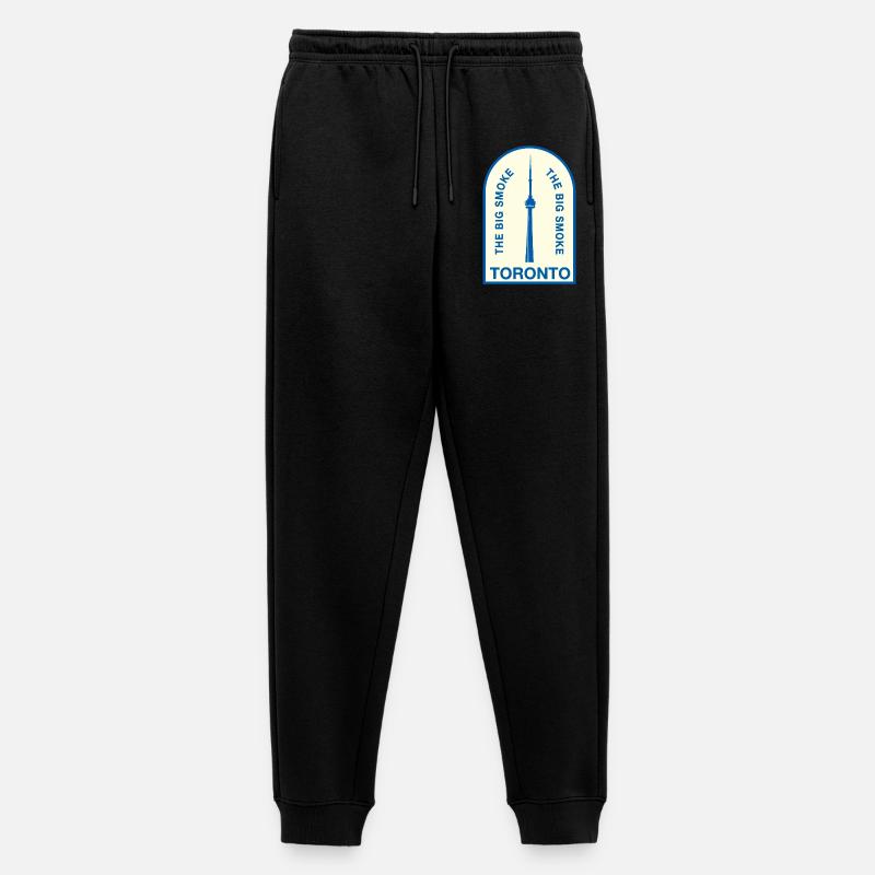 Toronto CNTower Big Smoke - Männer Premium Bio Jogginghose - Schwarz