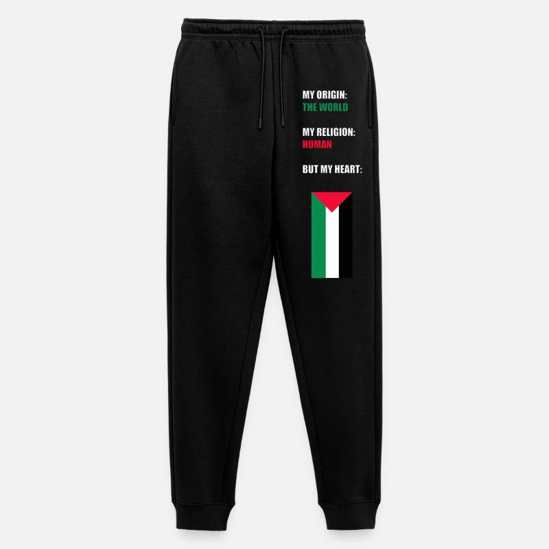 ERDLING - Männer Premium Bio Jogginghose - Schwarz