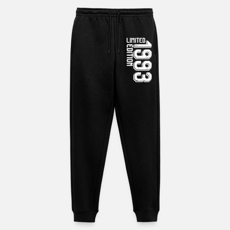 Limitierte Glyphen-Edition - Männer Premium Bio Jogginghose - Schwarz