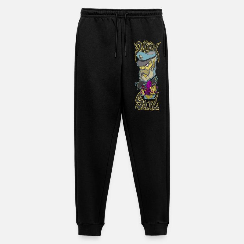 Dunkles Segel II - Männer Premium Bio Jogginghose - Schwarz