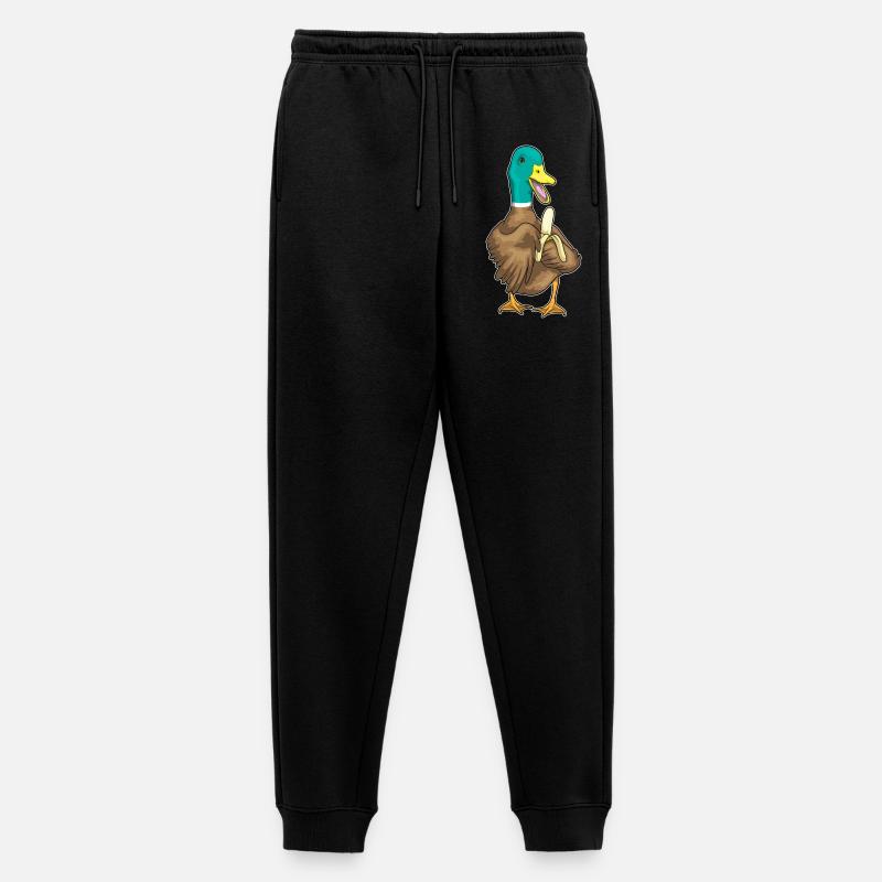 Ente Banane - Männer Premium Bio Jogginghose - Schwarz