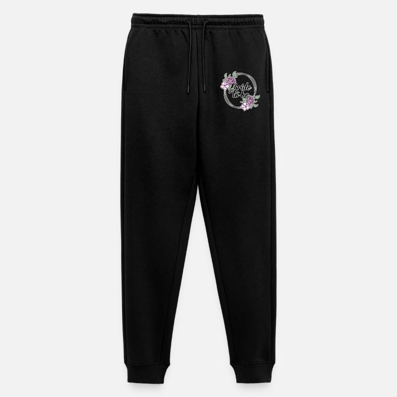 Braut Brautkleid - Männer Premium Bio Jogginghose - Schwarz
