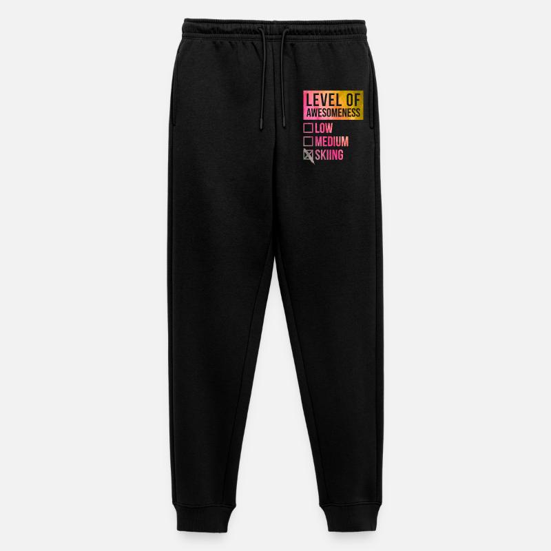 Ski - Men's Premium Organic Joggers - black