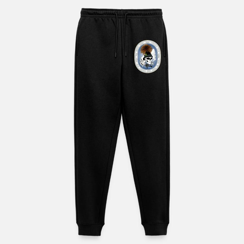 Bierzelt-skull - Männer Premium Bio Jogginghose - Schwarz
