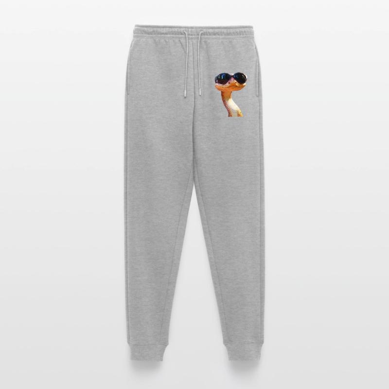 Serpent Python Cobra Mamba Serpent à sonnettes Serpent Pantalon de jogging Premium bio Homme