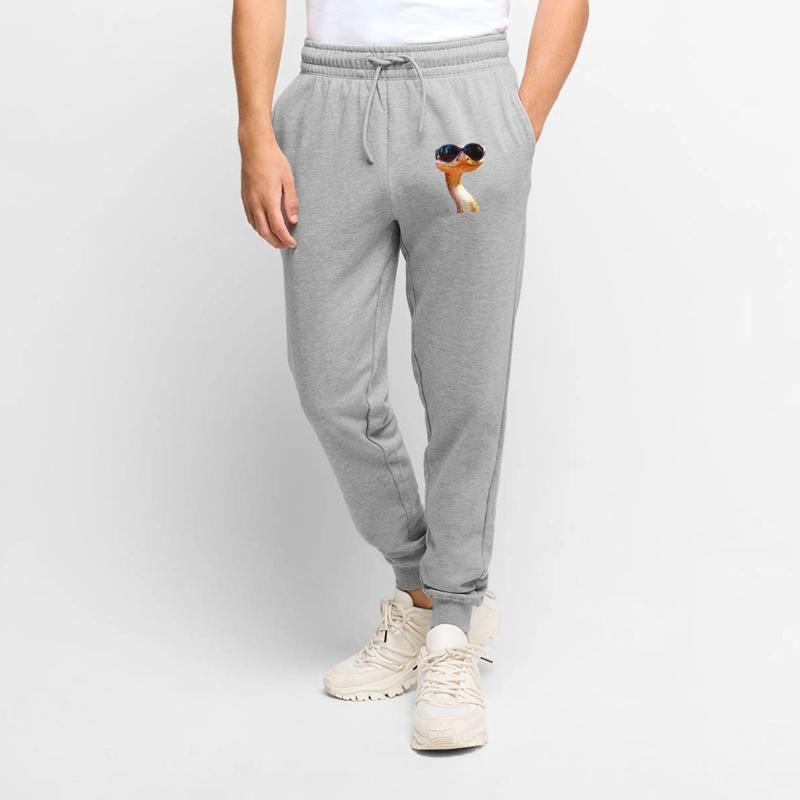 Serpent Python Cobra Mamba Serpent à sonnettes Serpent Pantalon de jogging Premium bio Homme