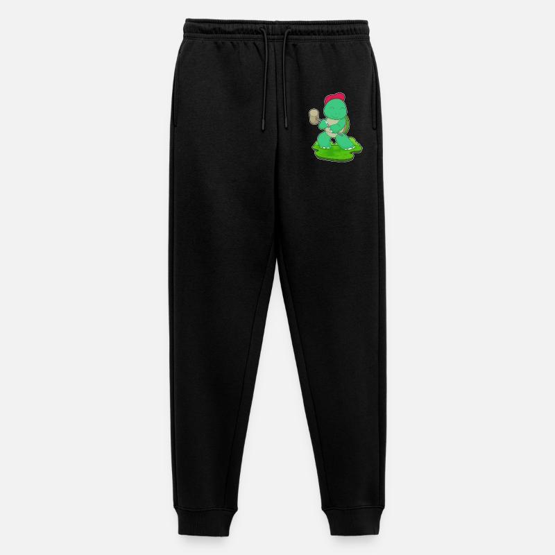 Schildkröte Hammer - Männer Premium Bio Jogginghose - Schwarz