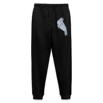 Robbe Seehund - Männer Premium Bio Jogginghose - Schwarz - Vorne - Thijin (182cm)