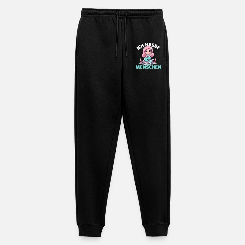 Sirène effrontée avec un message cynique - Pantalon de jogging Premium bio Homme - noir