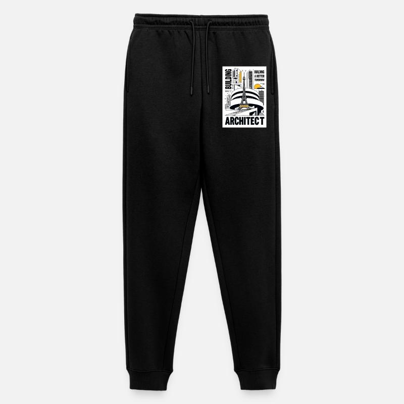Architekt - Männer Premium Bio Jogginghose - Schwarz