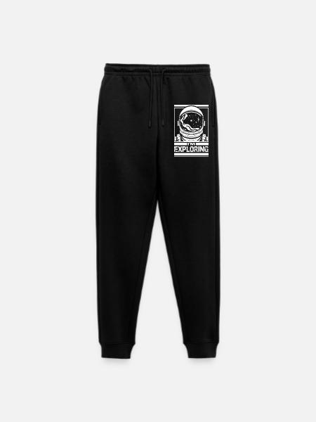 J’explore - Pantalon de jogging Premium bio Homme - noir