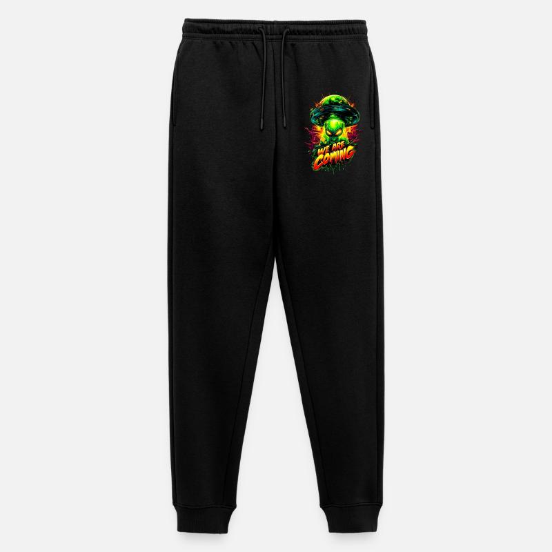 We are comming - Männer Premium Bio Jogginghose - Schwarz