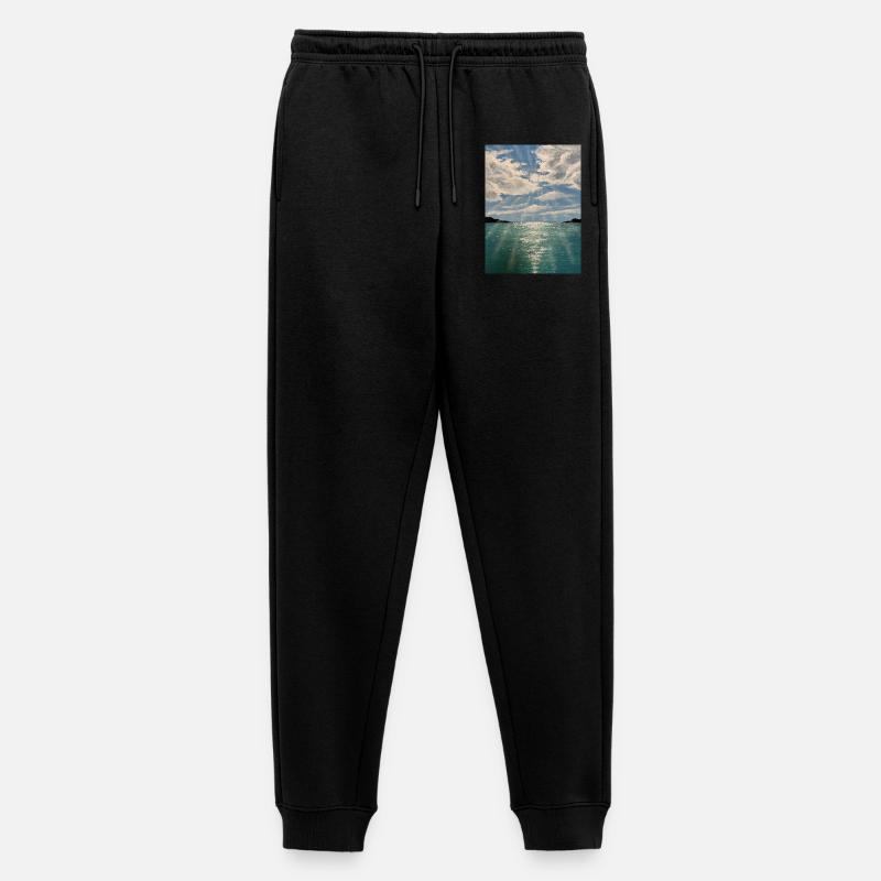 Sonnenschein - Männer Premium Bio Jogginghose - Schwarz
