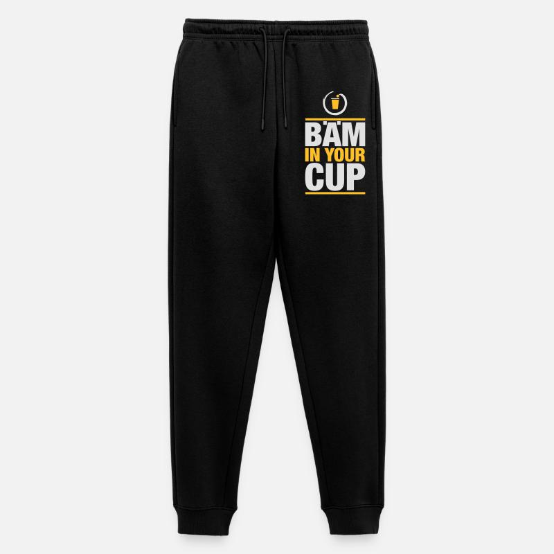 In your cup - Männer Premium Bio Jogginghose - Schwarz