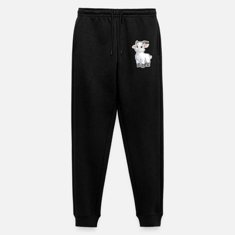 Ziege - Männer Premium Bio Jogginghose - Schwarz