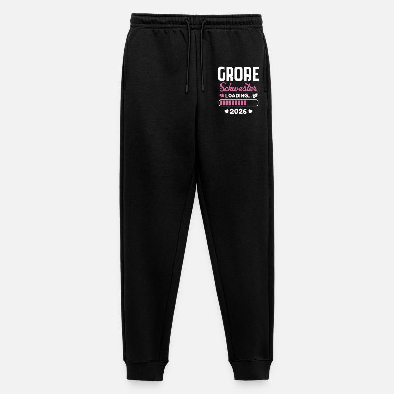Große Schwester 2026 Loading - Männer Premium Bio Jogginghose - Schwarz